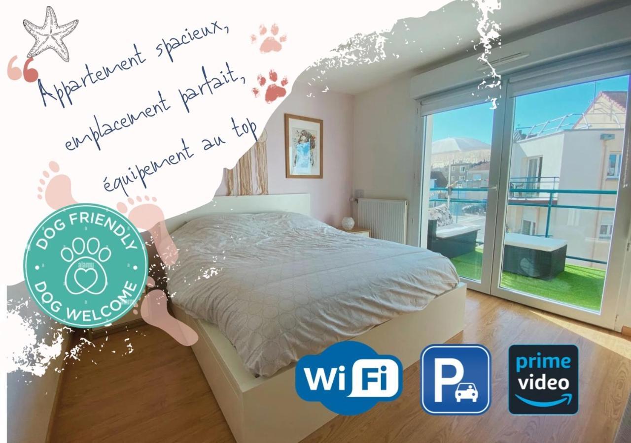 Fl'Heurt De Mer Appartement Au Pied De La Plage, Vue Mer เลอปอร์เตล ภายนอก รูปภาพ